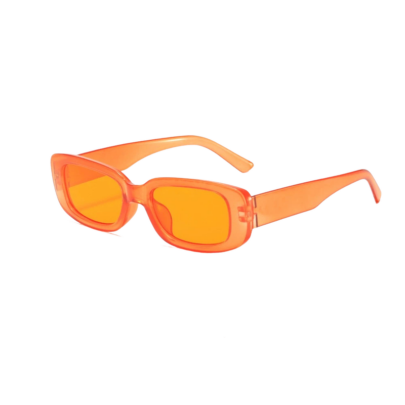 Óculos Multicolor – Estilo Retrô com Armação Pequena e Cores Vibrantes