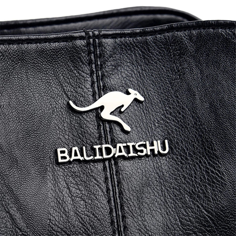 Bolsa De Couro Legítimo Balidaishu