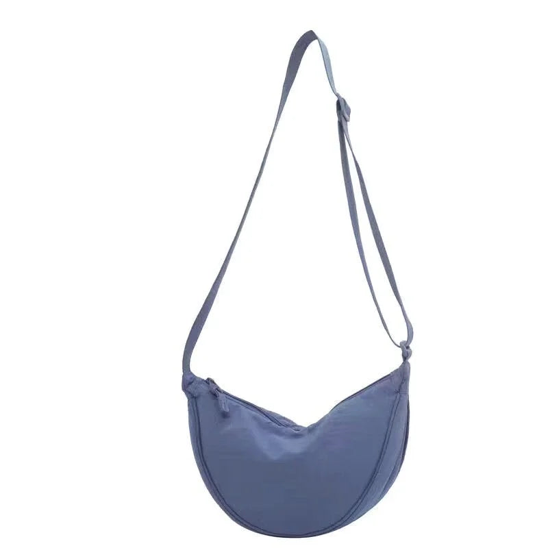 Bolsa Feminina Tiracolo de Tecido Pequena Vintage Casual
