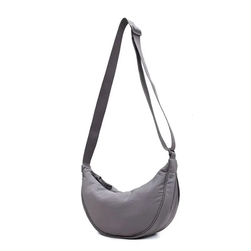 Bolsa Feminina Tiracolo de Tecido Pequena Vintage Casual