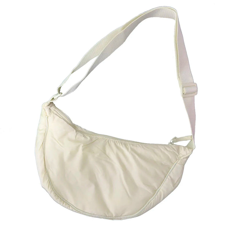 Bolsa Feminina Tiracolo de Tecido Pequena Vintage Casual