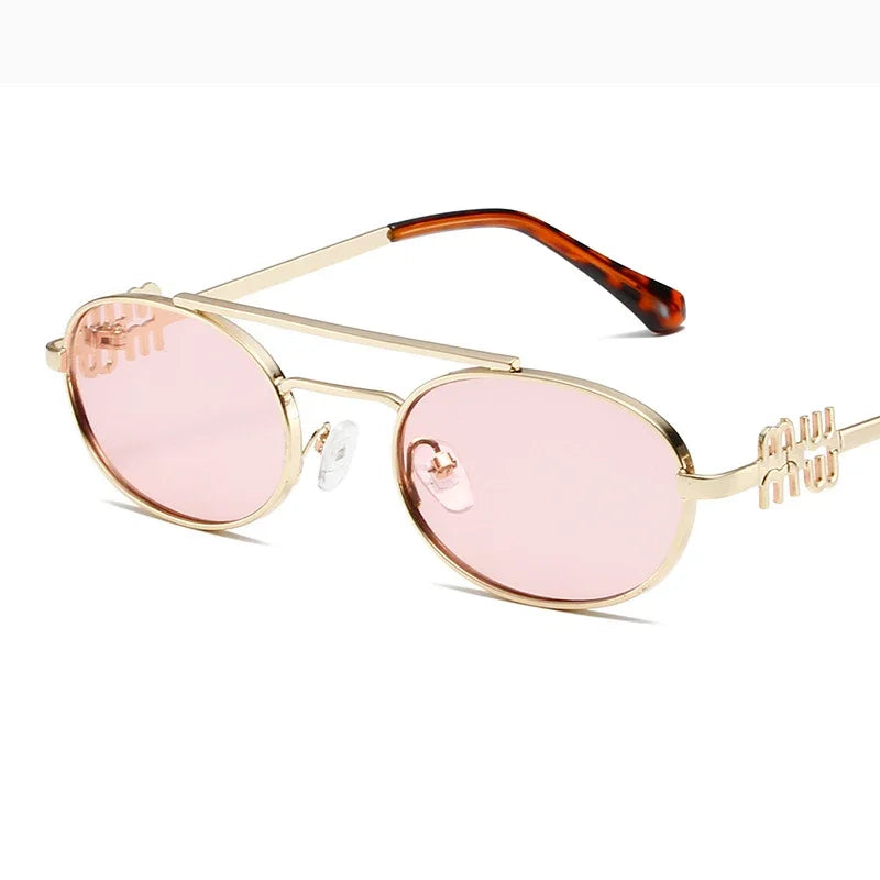 Óculos Oval Retro 2025 – Sofisticação Atemporal com Design Feminino Minimalista