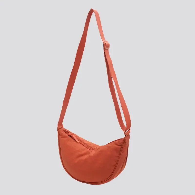 Bolsa Feminina Tiracolo de Tecido Pequena Vintage Casual