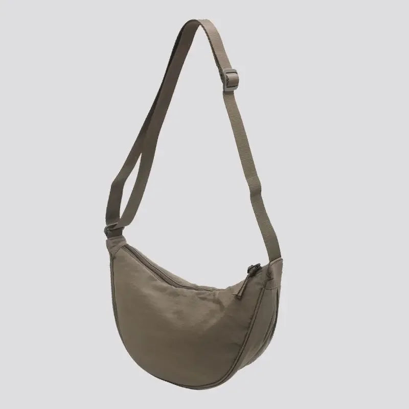 Bolsa Feminina Tiracolo de Tecido Pequena Vintage Casual