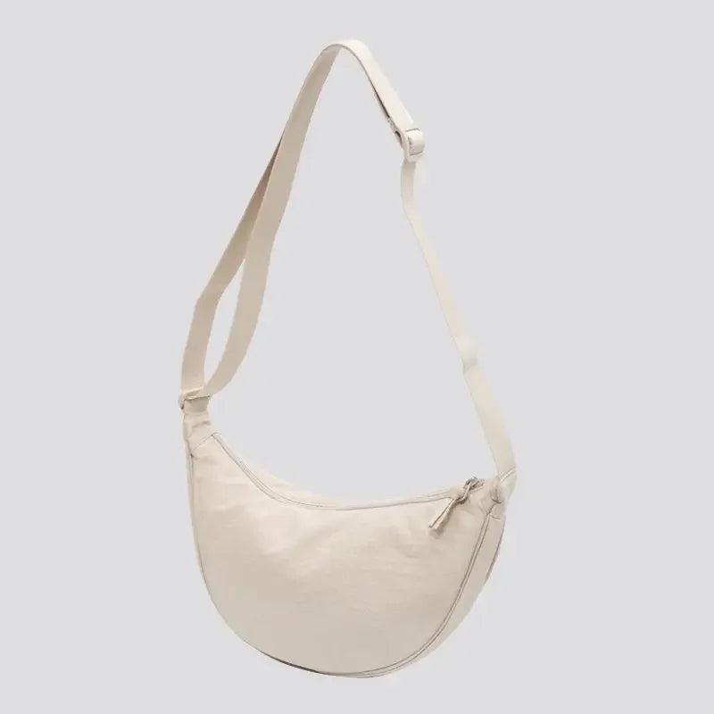 Bolsa Feminina Tiracolo de Tecido Pequena Vintage Casual